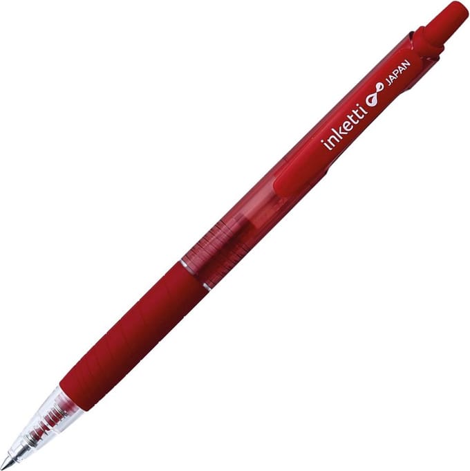 Penac Inketti - Gelpen - 0.7mm - Rood
