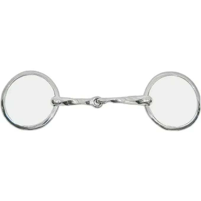 2 ring bit voor gedraaide paarden Metalab Magic System