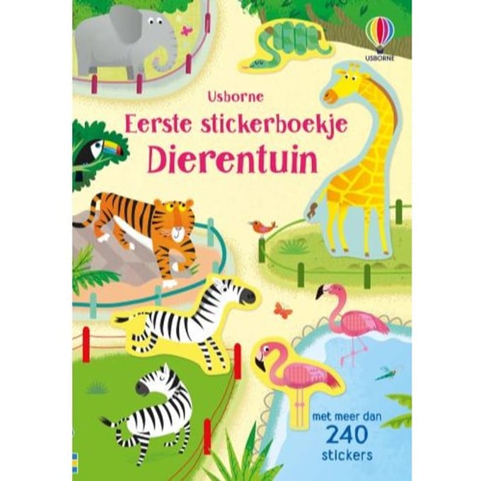 Eerste Stickerboekje Dierentuin