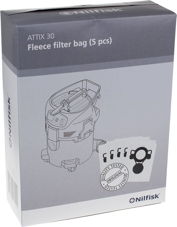 NILFISK - STOFZUIGERZAK - ATTIX 30 - 5st. - 107419591