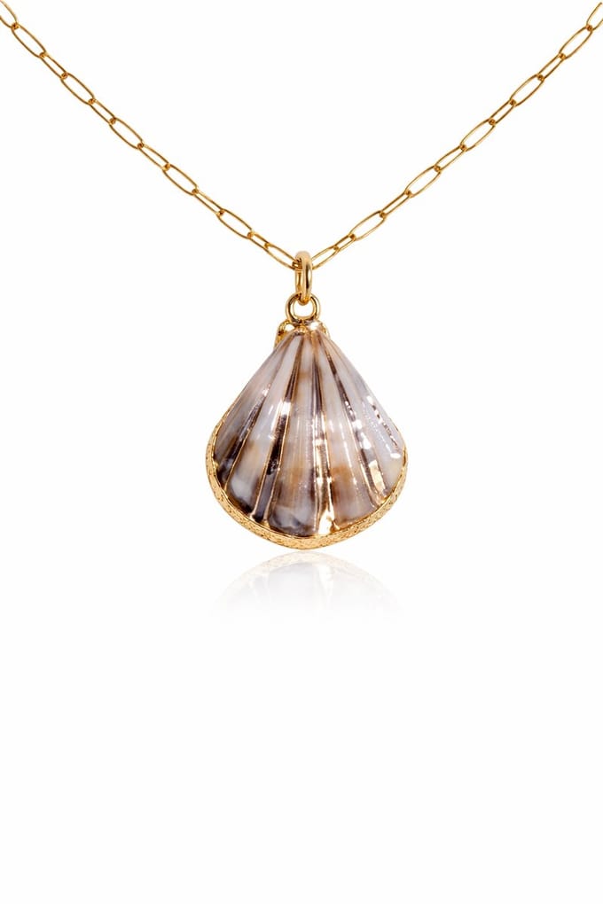 2 Love it Schelp - Ketting - Dames - Stainless steel