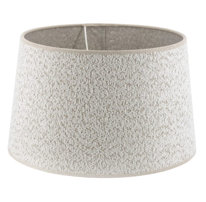 Lampenkap 45cm boucle zand