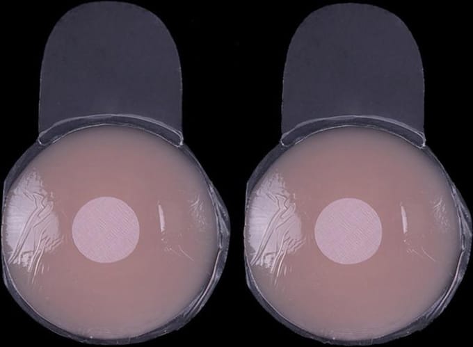 Push-Up Tepelcovers – Zelfklevende Siliconen Tepelbedekkers – Herbruikbaar – Transparant – 1 Paar
