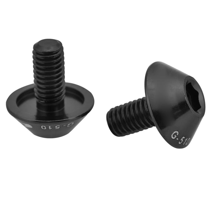 GUB G 510 2 Stuks M5 * 12 mm Fiets Fiets Bidonhouder Houder Beugel Schroefbouten Black black