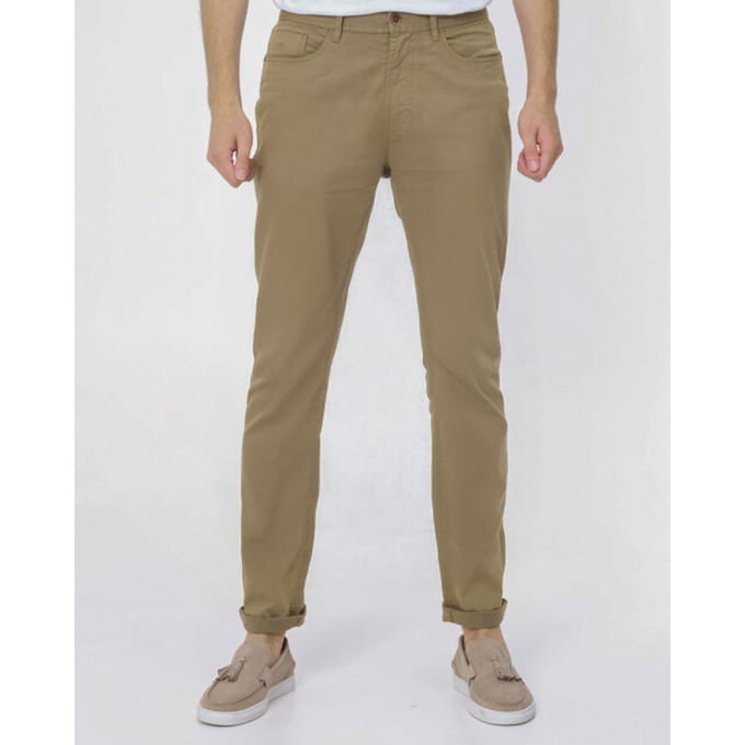Campbell 5-pocket Heren Beige