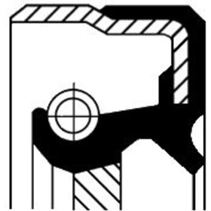 Oliekeerring, versnellingsbak CORTECO 01035029B