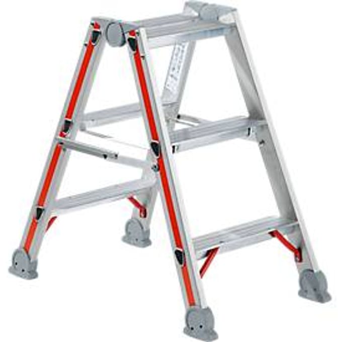 Trede van aluminium, 3 treden