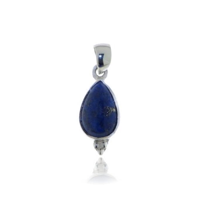 SilverGems  Zilveren hanger met Lapis Lazuli edelsteen