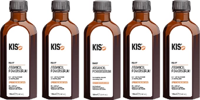 KIS - Kappers Argan Oil Power Haarserum - voordeelverpakking - 5 x 100 ml