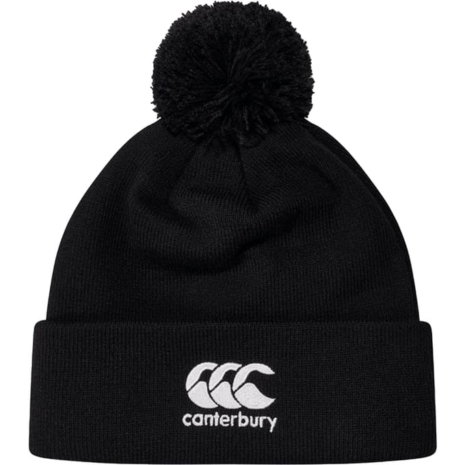 Canterbury Club Bobble muts (Zwart)