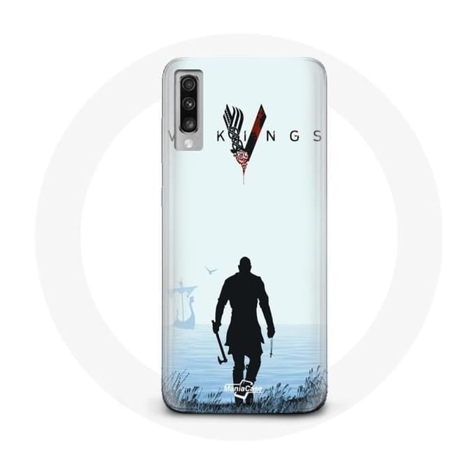 Case voor Samsung Galaxy A50 Vikings Series Seizoen 6 Ragnar Lothbrok The Trailer 2022