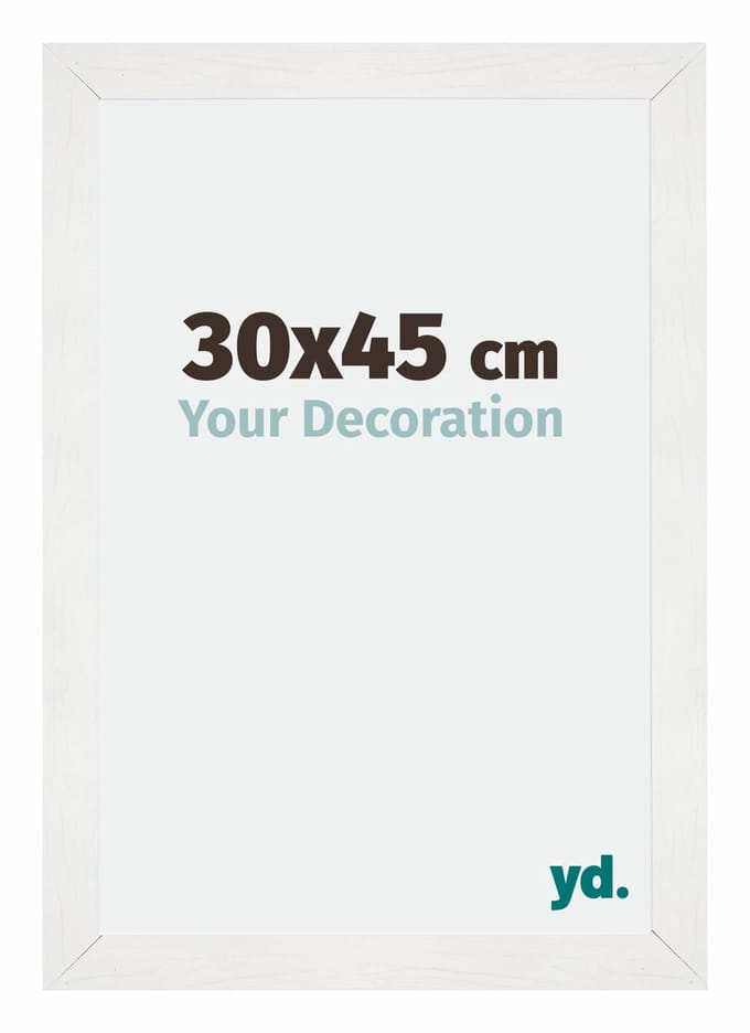 Your Decoration - Fotolijst 30x45 cm - MDF - Wit Geveegd - Mura