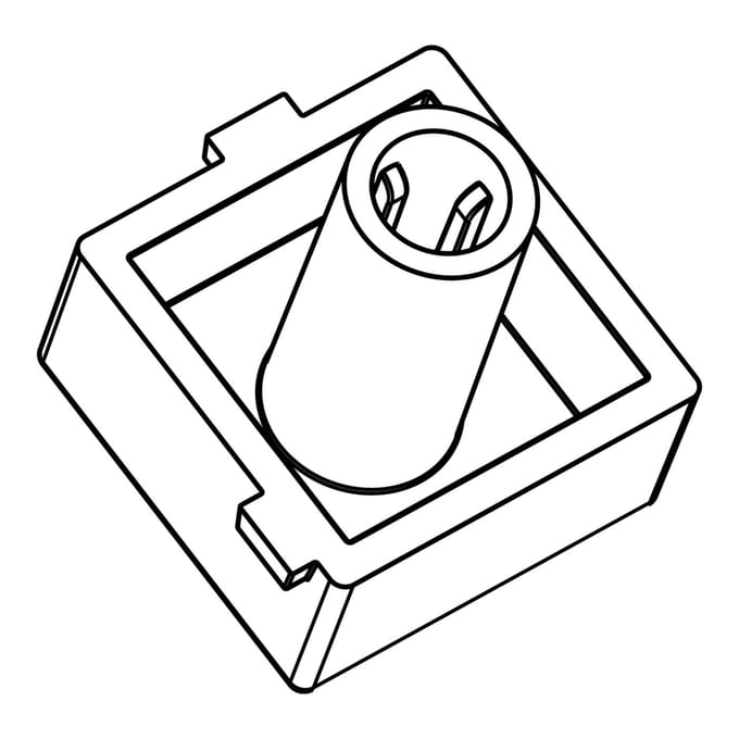 AEG knop, snelheid, zwart, speed3;16,3x16,3 140211792027