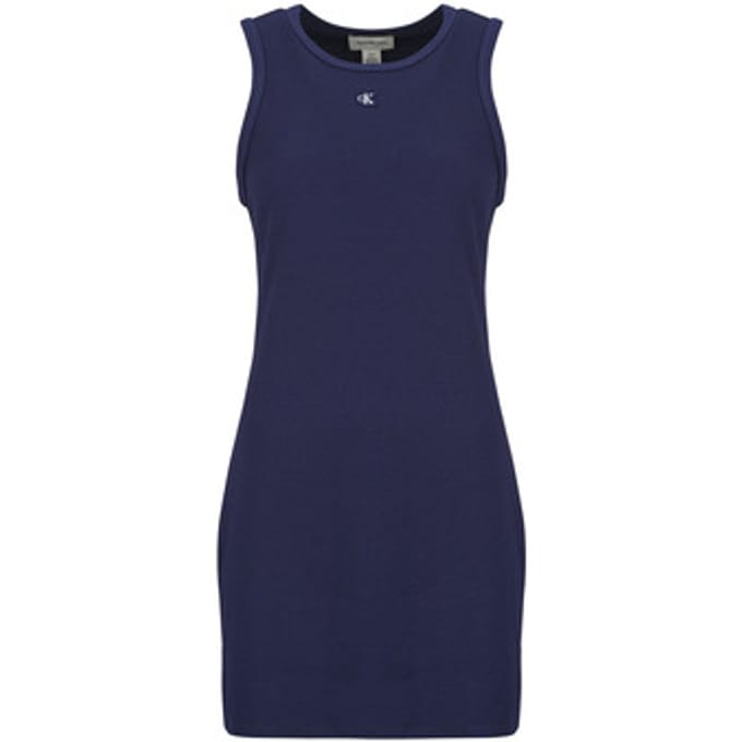 Calvin Klein Jeans  Korte Jurk SL TEXTURE WAFFLE RACER MINI DRE