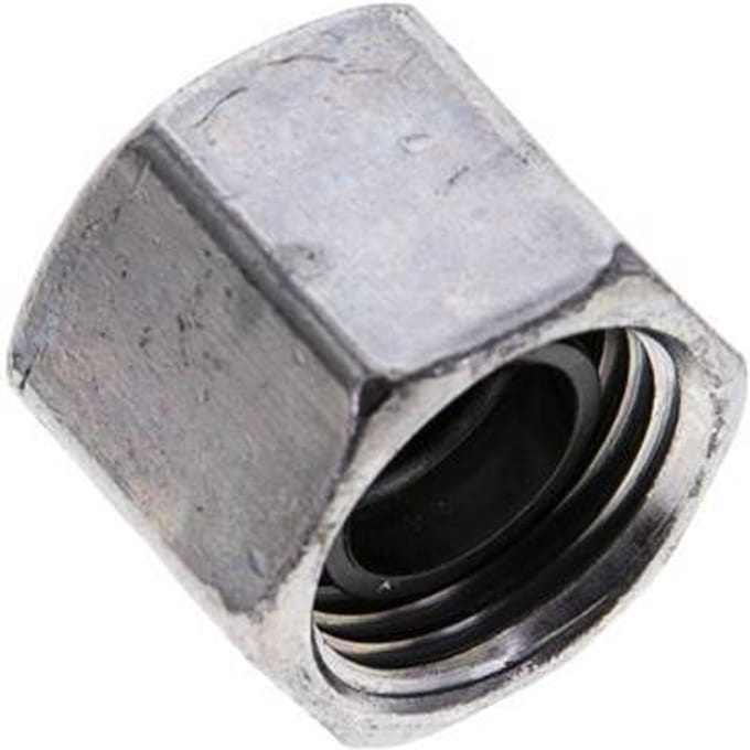 10 M16x1.5 End Cap Stalen NBR