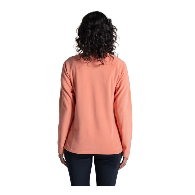 Craghoppers Dames/Dames Nation Trust Miska Half Zip Fleece Top (Gekruide abrikoos)