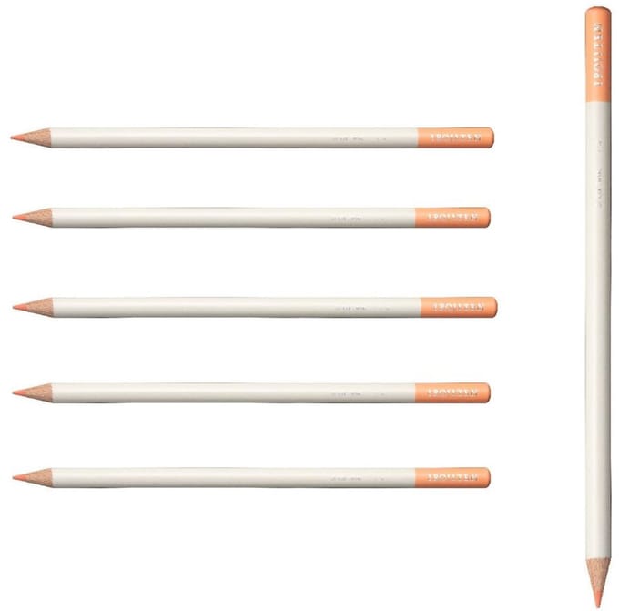 Tombow Irojiten - Kleurpotlood - P3 - Shell pink - Roze - 6 Stuks