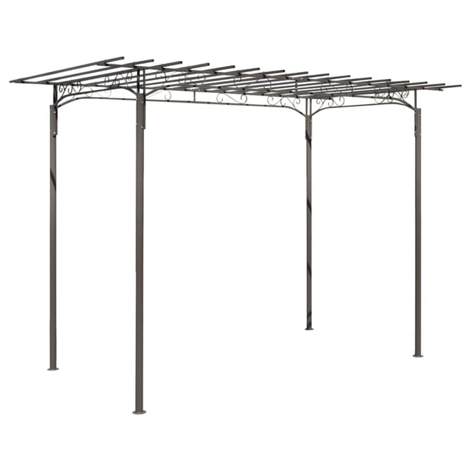 vidaXL-Stalen-rozenboog-215-cm