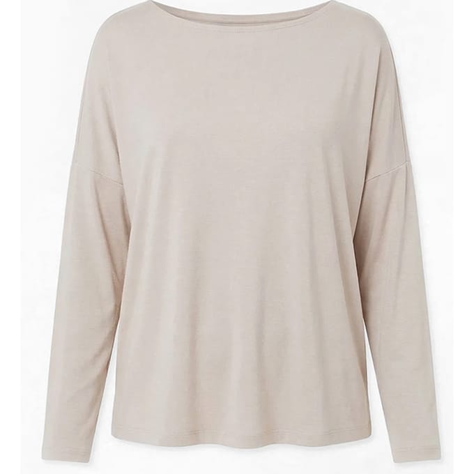 Viscose Oversize Longsleeve BEIGE