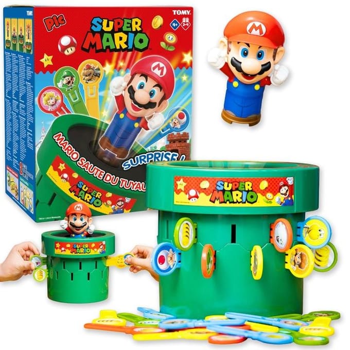 Tomy Pop-Up Super Mario Bordspellen