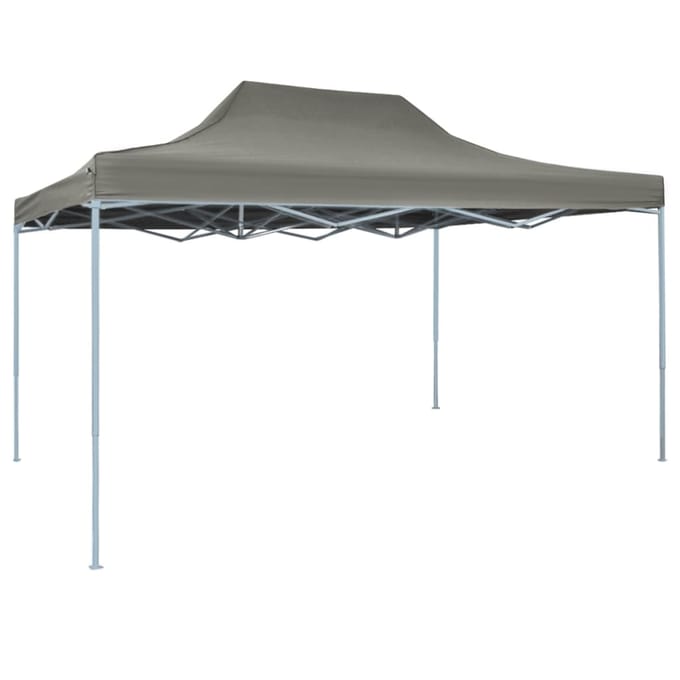 vidaXL - Tent - pop-up - inklapbaar - 3x4,5 - m - antraciet