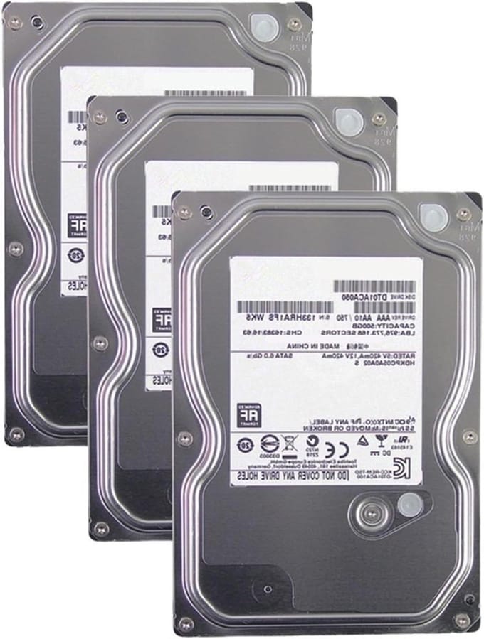 Interne Harde Schijf - Desktop HDD - Opslag Uitbreiden - SATA3 6Gb/s Interface - 35 inch - Zwart