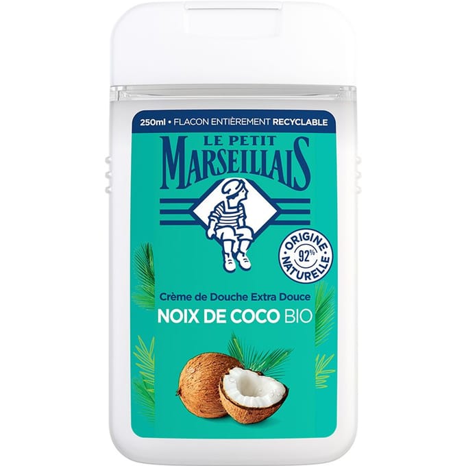 Le Petit Marseillais Hydraterende Douchecrème met Kokosolie, 250 ml Crème
