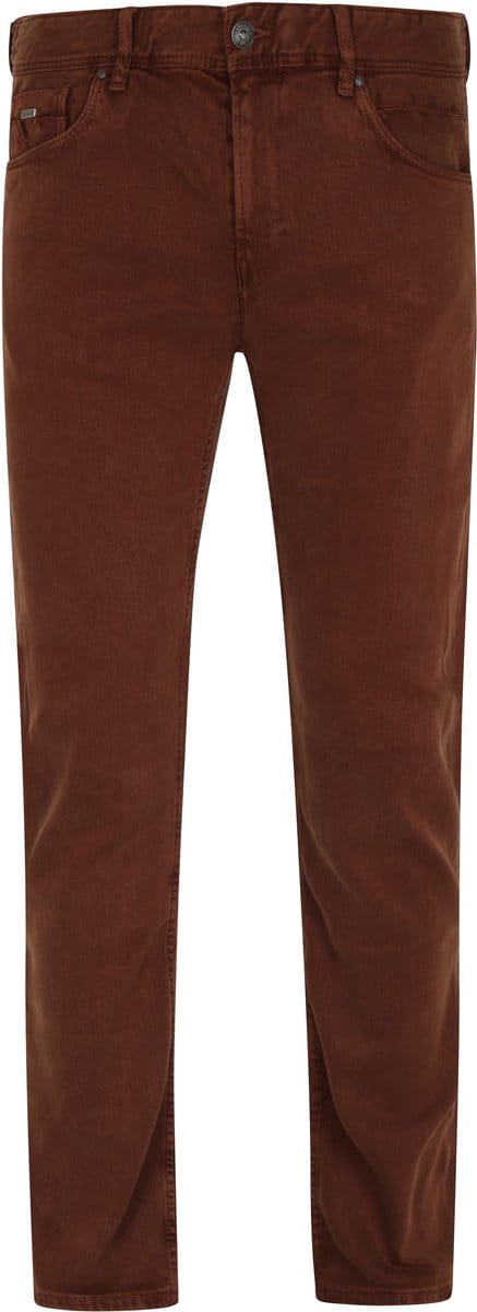 Vanguard - V7 Rider Jeans Donkerbruin - Heren - Maat W 31 - L 34 - Regular-fit
