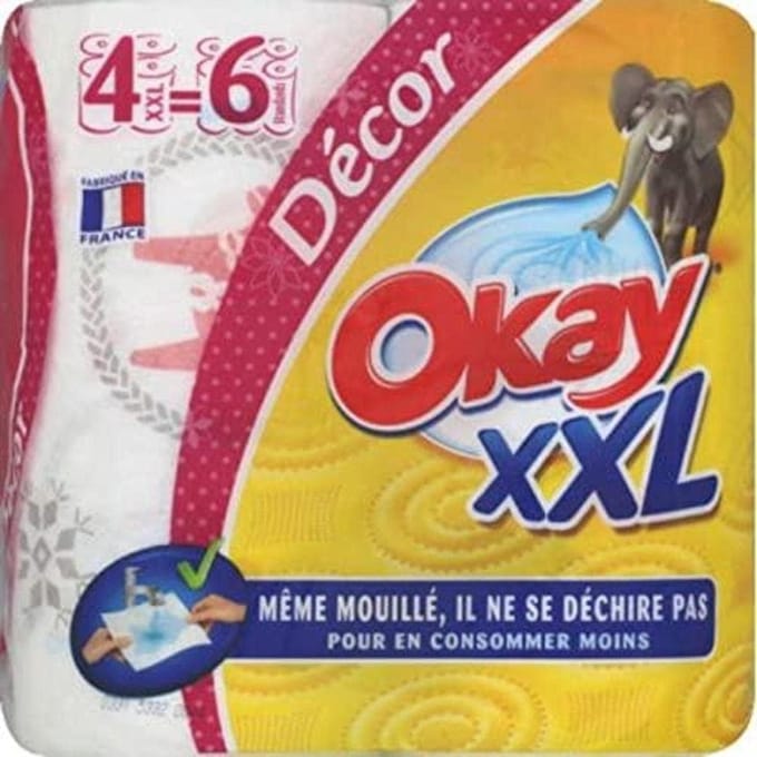 Papieren handdoek - pakket van 4 rollen