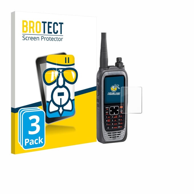 Screenprotector 3 Stuks voor Icom IC-A25NE /IC-A25CE Beschermglas transparant