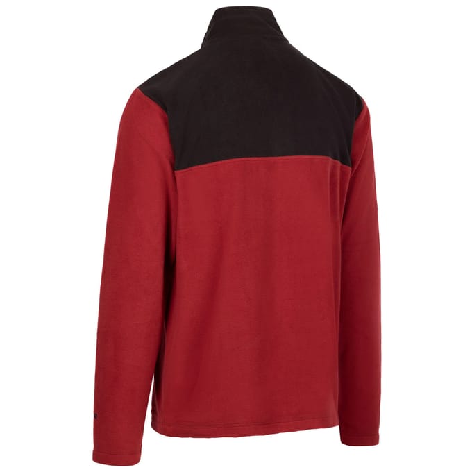 Trespass Heren Curtiston AT100 Fleece Top (Merlot)