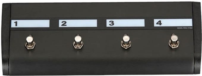 Marshall PEDL-91006 4-knops voetschakelaar voor JVM 2 serie