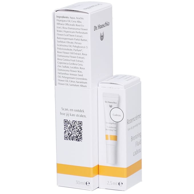Dr. Hauschka Rozencrème + Bronzing Fluide 2, Set