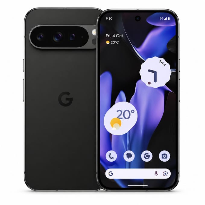 Smartphone reconditionné Google Pixel 9 Pro 5G Débloqué 16 Go de RAM 256 Go de Stockage Single SIM 16/256GB gris