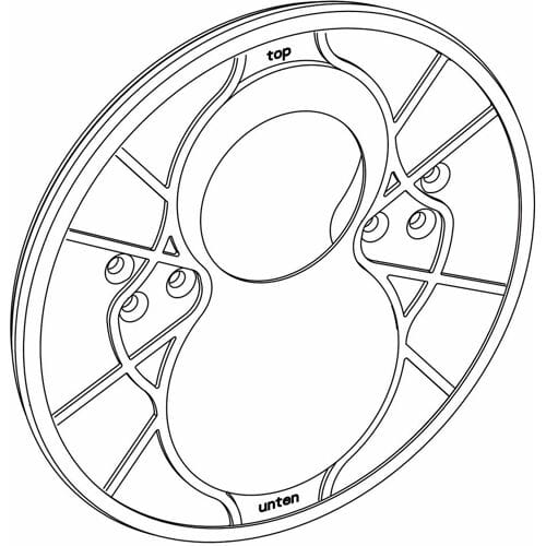 Keuco replacement mounting 50100000363