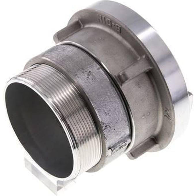 75-B (89 mm) Gesmeed Aluminium Storz-koppeling G 3'' Buitendraad Draaibaar
