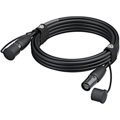 Neutrik NKE5E-E1E1-M0200 RJ45 Netwerkkabel, patchkabel CAT 5e 20 m Zwart Zeer flexibel 1 stuk(s)