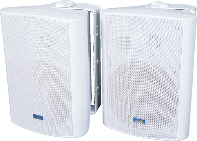 TIC ASP120-W - Professional Terras Speakers 8Ω 70v 6.5" 150W (paar) - wit