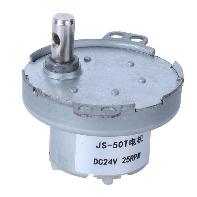 Mini Motor Snelheidsreductie DC24V Micro Machine Accessoires 25RPM 4W JS?50T