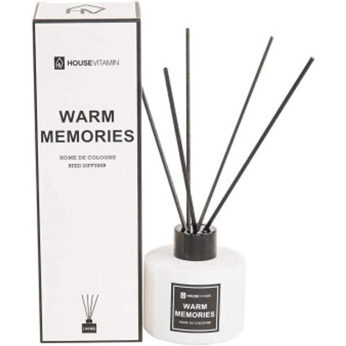 Housevitamin Reed Diffuser / Geurstokjes- Warm Memories Geurstokje - 100 ml