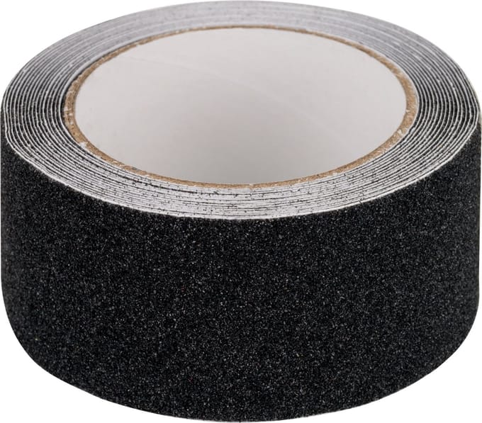 Antisliptape Zwart 50mm x 5m — Duurzaam PVC
