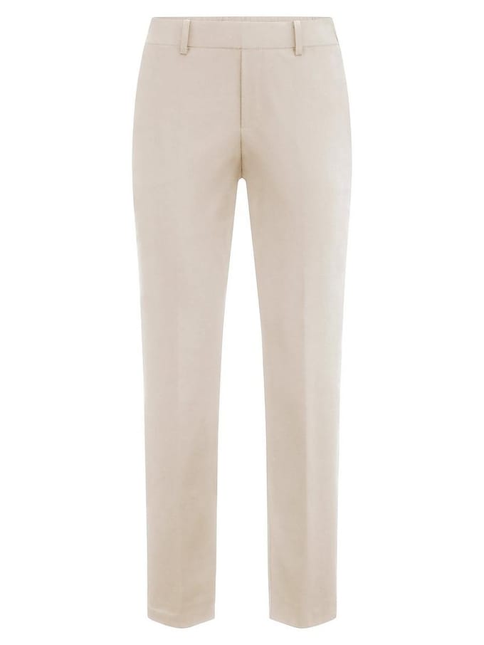 Slim Fit 7/8-broek Van Peter Hahn beige