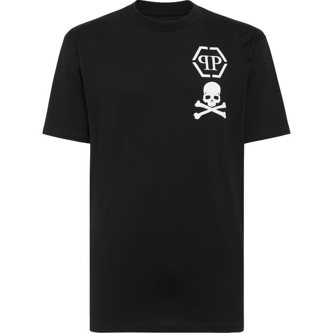 T-Shirt V-Hals Skull