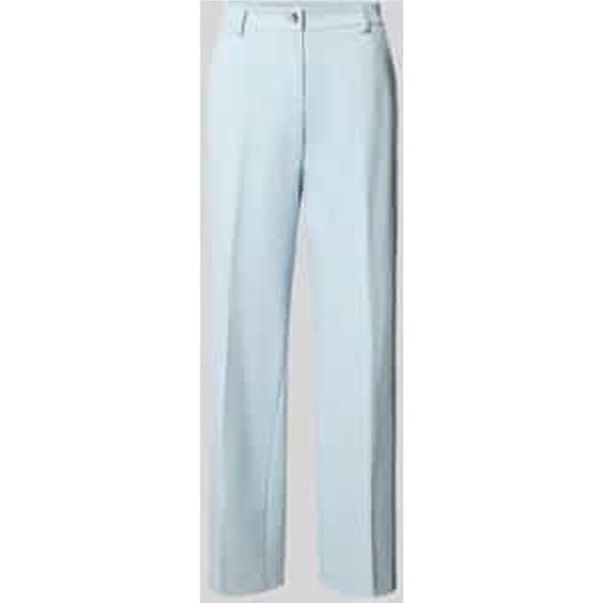 Wide leg broek van viscosemix