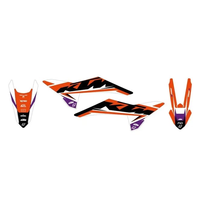 Motorfiets decoratie kit Blackbird Racing Dream Graphic 5