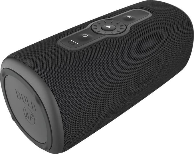 Fresh 'n Rebel Bold M2 - Waterdichte Draagbare Bluetooth Speaker - 24 uur speeltijd - Storm Grey