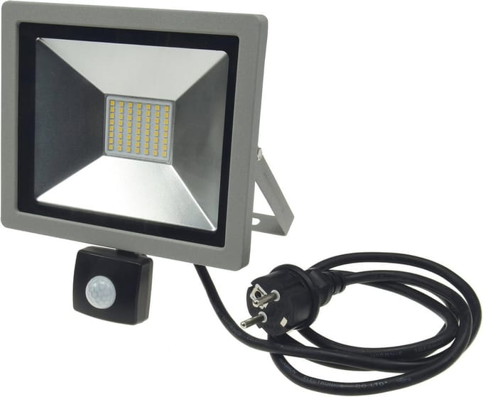 Buitenlamp met Bewegingsmelder 30W, 2960 Lumen, IP44