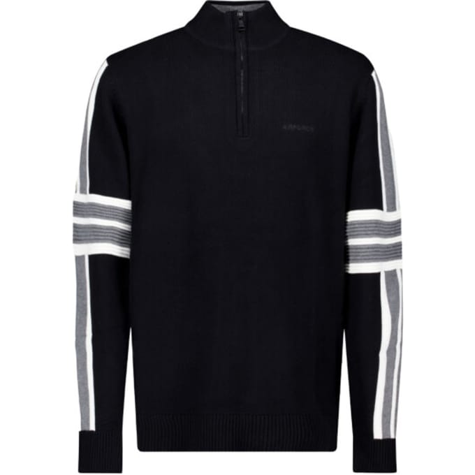 Airforce Ski Cooper Knit Truien Zwart Spvem0164