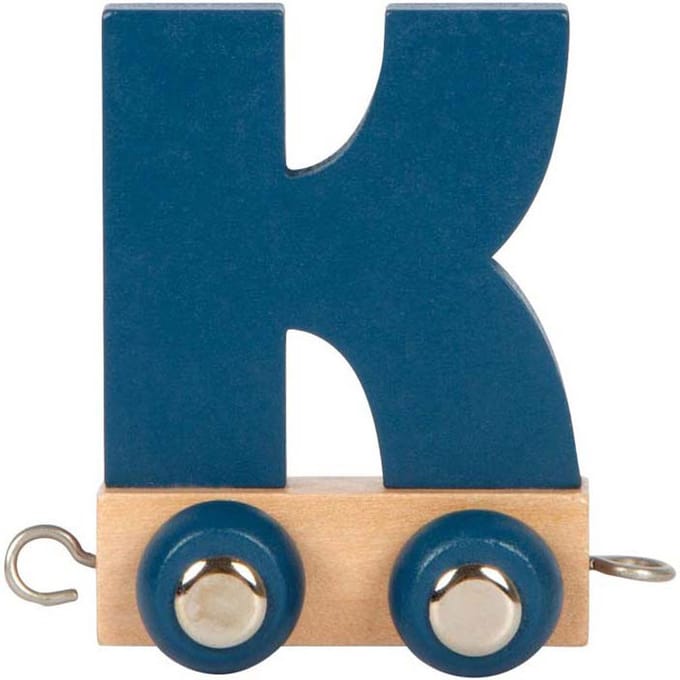Small Foot - Wooden Letter Train Polar - K
