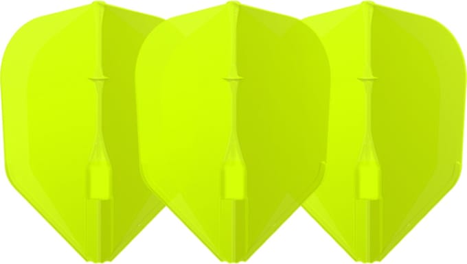 L-Style EZ L3 Neon Yellow - Dart Flights